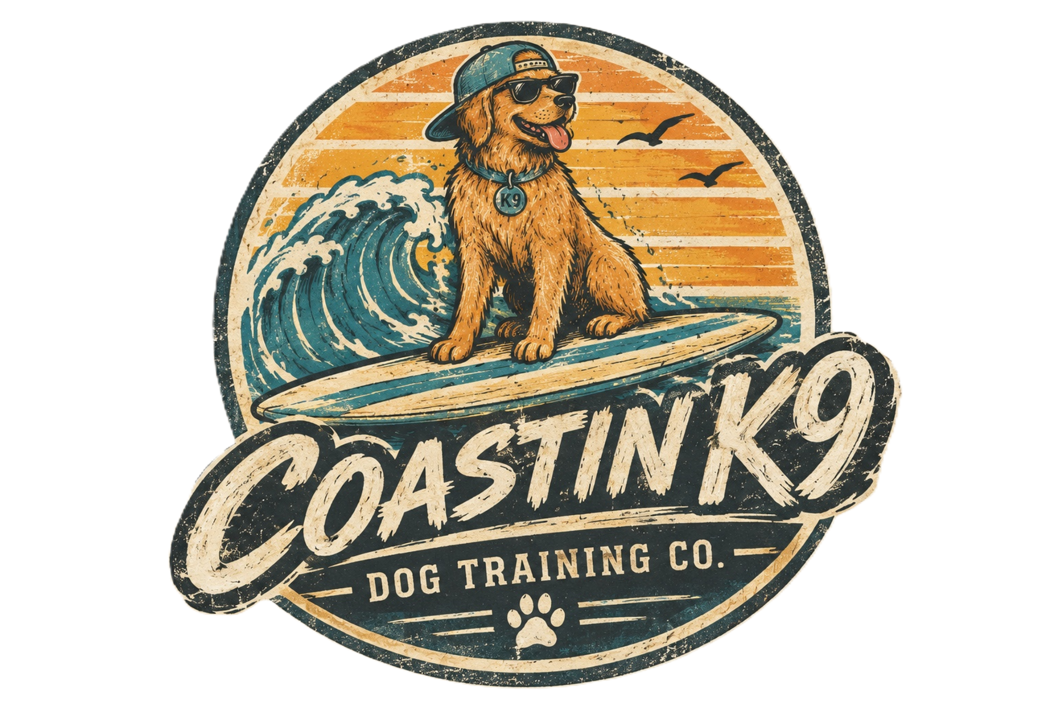 Coastin K9 Dog Training logo